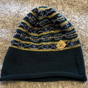 Igloos Patterned Wool Beanie